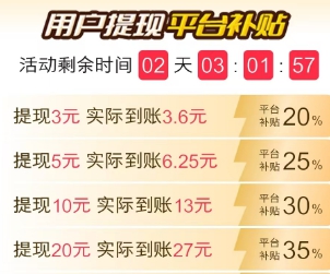补贴活动